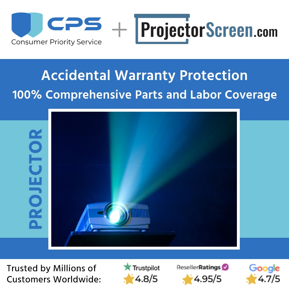 2 Year Extended Warranty with Accidental Damage Projection and In Home Service for Projectors/Screens under $4,000