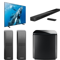 Samsung 98” DU9000 Crystal UHD Smart TV + BOSE Seismic Sound Ultimate Bundle