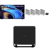 Sony K-77 Bravia OLED + Sony Quad Surround Sound + Sony Quad Subwoofer Bundle