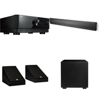 Yamaha RX-V6A AV Receiver + Definitive Technology Mythos 65 Soundbar Bundle