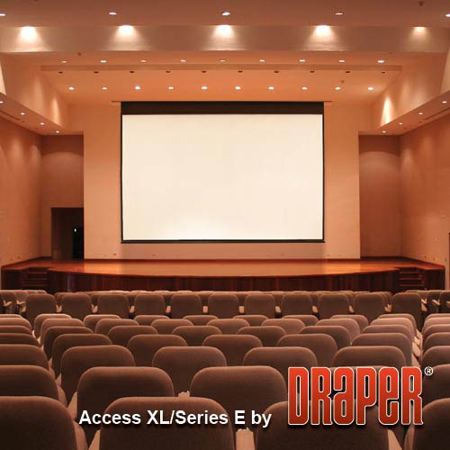 Draper 146012U Access XL/Series E 255 diag. (135x216)-Widescreen [16:10]-Matt White XT1000E 1.0 Gain - Draper-146012U