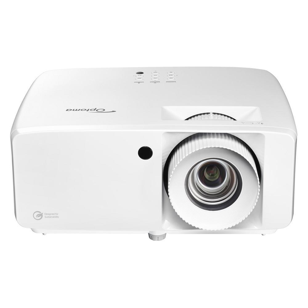 Optoma UHZ35 4K Home Theater and Gaming UHD Laser Projector 3500 Lumens Built-In Speaker - Optoma-UHZ35