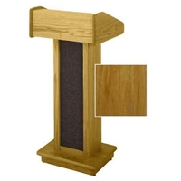 Sound-Craft LCM Club Series 47"H Lectern with Natural Mahogany Wood Veneer