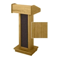 Sound-Craft LCY Club Series 47"H Lectern with Natural Cherry Wood Veneer