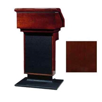 Sound-Craft LE1R Keynote Series 49"H Lectern with Dark Cherry Wood Veneer