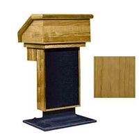 Sound-Craft LE1Y Keynote Series 49"H Lectern with Natural Cherry Wood Veneer