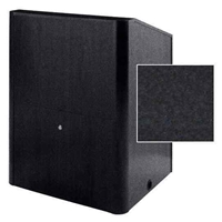 Sound-Craft MMR48C-Onyx Instructor LG Series 48"H x 48"W Multimedia Lectern with Onyx Carpeted Fabric