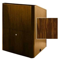 Sound-Craft MMR48V-Dark Oak Instructor LG Series 48"H x 48"W Multimedia Lectern with Dark Oak Wood Veneer