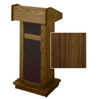 Sound-Craft TCFLSW Club Series 47"H Modular Lectern with Walnut Finish