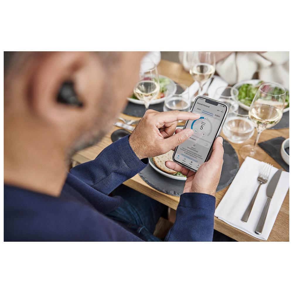 Sennheiser Conversation Clear Plus Wireless Bluetooth Hearing Solution for Speech Enhancement with Active Noise Cancellation - SEN-CONCLRPLUS