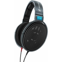 Sennheiser HD 600 Headphones Audiophile Grade Hi-Res Dynamic Open Back Over Ear Black