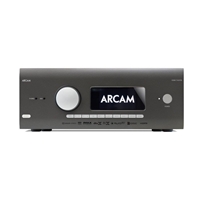 Arcam AVR31 7.2 channel 8K home theater receiver Class G 120 watts per channel with HDMI 2.1, Multi-Room, Dirac Live&reg;, Bluetooth&reg;, Chromecast built-in, and Apple AirPlay&reg; 2
