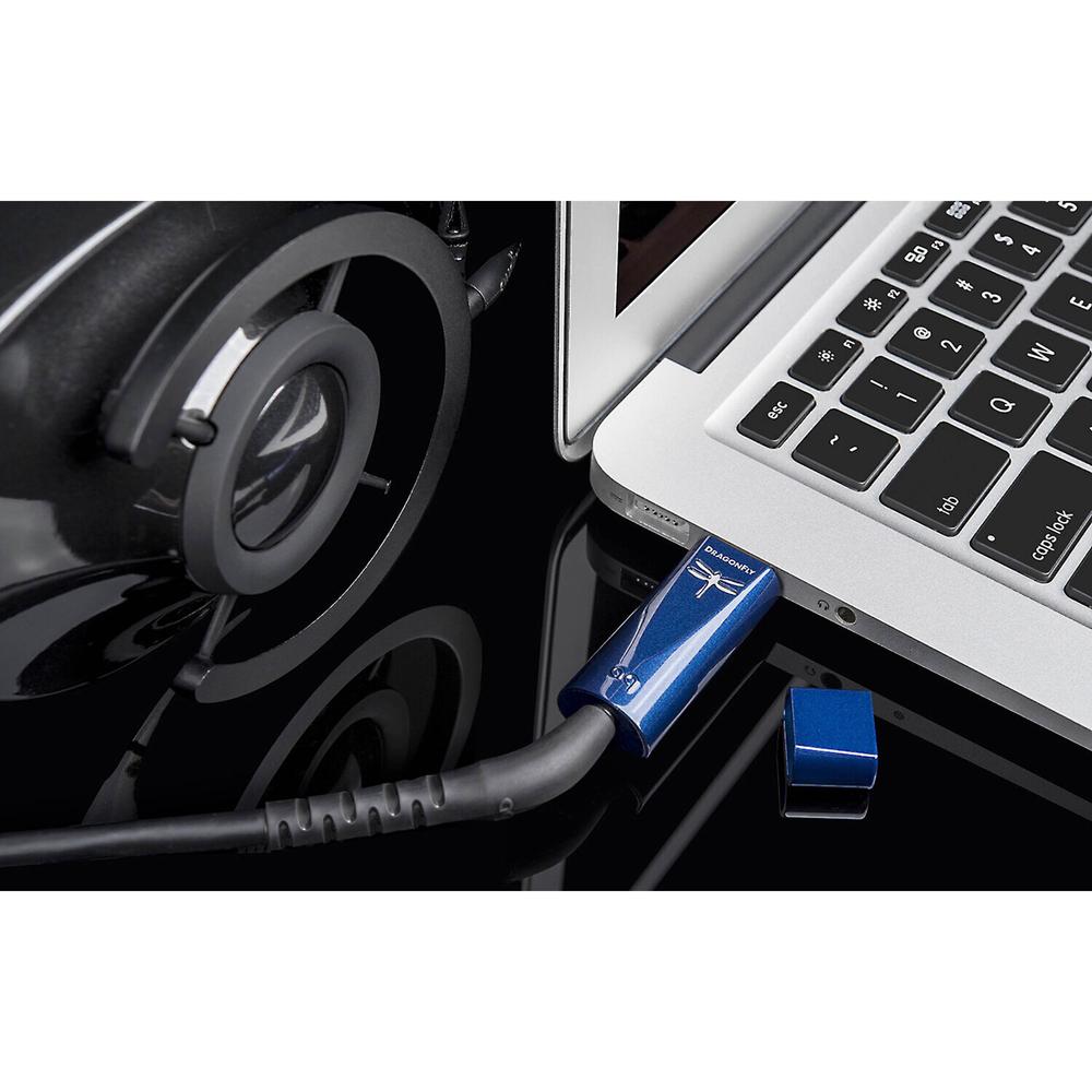 AudioQuest DRAGONFLYCOBG DragonFly Cobalt USB Digital-to-Analog Converter - AQ-DRAGFLYCOB