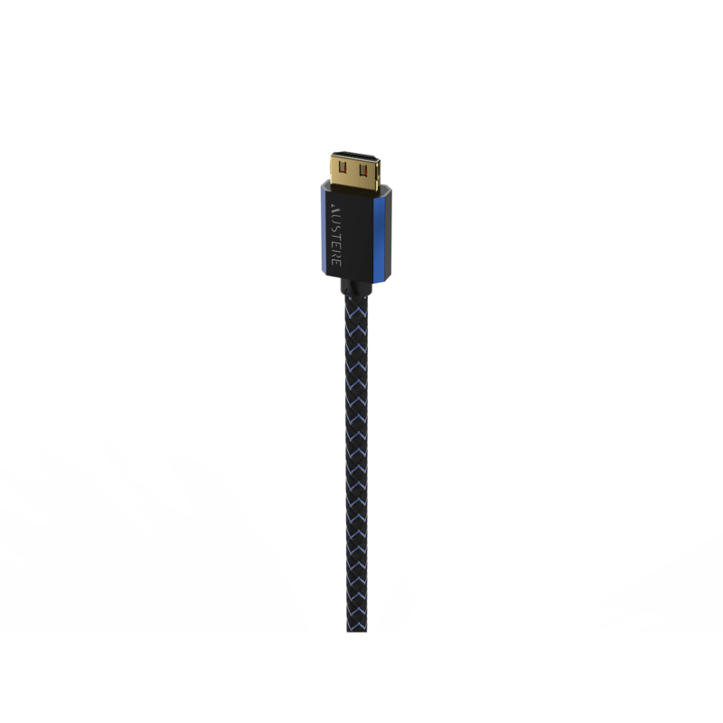 Austere Collections V Series 8K HDMI 2.5m + Power 4-Outlet Omniport USB + PD20 + Clean & Protect &#124; 5S-COL2-2.5M - Austere-5S-COL2-2.5M