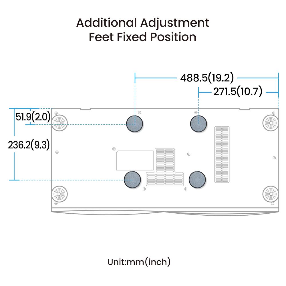 BenQ V5010i 4K Laser TV 2500 Lumen Triple Laser Ultra Short Throw Projector - BenQ-V5010i