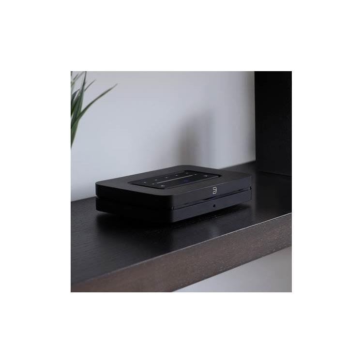 Bluesound NODE Streaming music player with built-in Wi-Fi, Apple AirPlay 2 and Bluetooth (Black) - Bluesound-N130BLKUNV