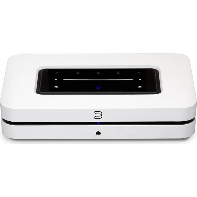 Bluesound NODE Streaming music player with built-in Wi-Fi, Apple AirPlay 2 and Bluetooth (White) - Bluesound-N130WHTUNV