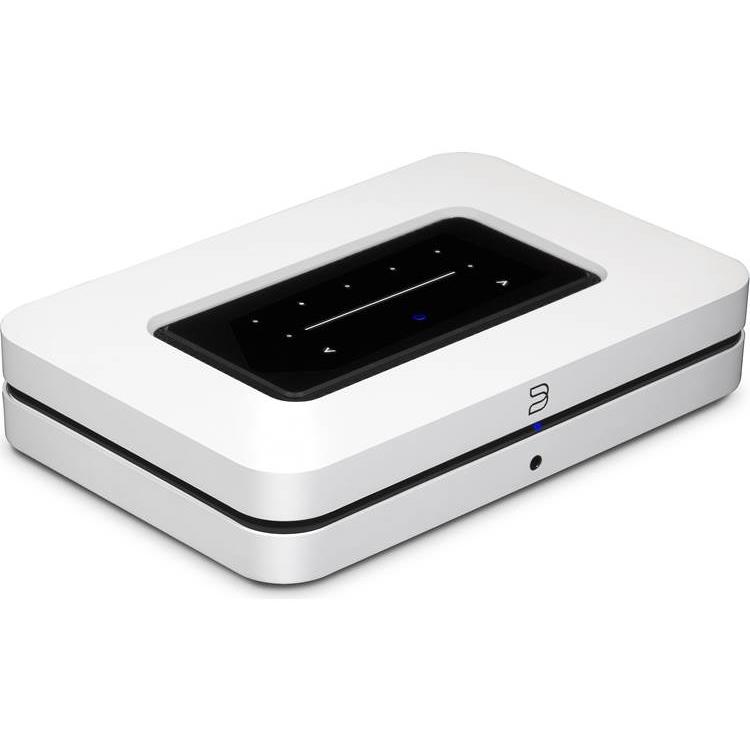 Bluesound NODE Streaming music player with built-in Wi-Fi, Apple AirPlay 2 and Bluetooth (White) - Bluesound-N130WHTUNV