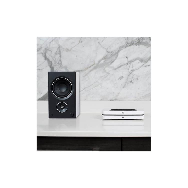 Bluesound NODE Streaming music player with built-in Wi-Fi, Apple AirPlay 2 and Bluetooth (White) - Bluesound-N130WHTUNV