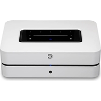 Bluesound POWERNODE Streaming music player with built-in stereo amplifier, Wi-Fi, Bluetooth and Apple AirPlay 2 (White)