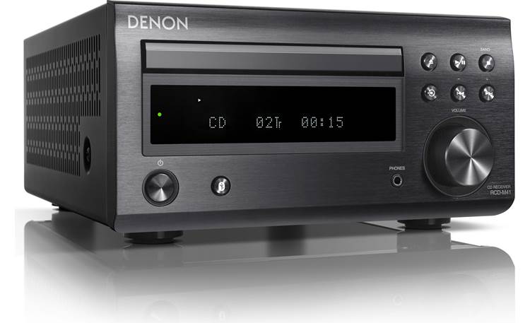 Denon D-M41SBK CD/FM micro desktop stereo system with Bluetooth - DM41SBKE3 - Denon-DM-41SBK