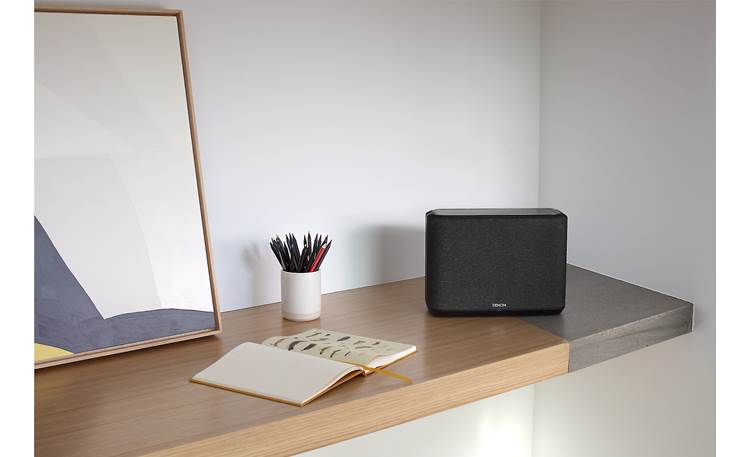 Denon Home 250 Wireless powered speaker with HEOS Built-in, Bluetooth, Amazon Alexa, and Apple AirPlay 2 (Black) - DENONHOME250BK - Denon-HOME-250BK
