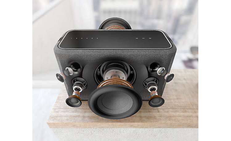 Denon Home 350 Wireless powered speaker with HEOS Built-in, Bluetooth, Amazon Alexa, and Apple AirPlay 2 (Black) - DENONHOME350BK - Denon-HOME-350BK