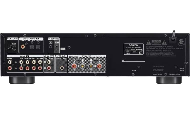 Denon PMA-600NE Stereo integrated amplifier with built-in Bluetooth, DAC and phono preamplifier - PMA600NEBKE3 - Denon-PMA-600NE