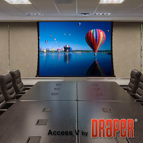 Draper 140039SC Access/Series V 137 diag. (73x116) - Widescreen [16:10] - 1.0 Gain - Draper-140039SC-Black