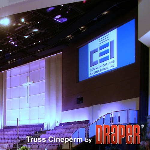 Draper 251035SC Cineperm 115 diag. (45x106) - CinemaScope [2.35:1] - 1.0 Gain - Draper-251035SC