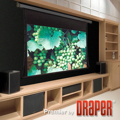 Draper 101058CBQ-White Premier 120 diag. (72x96) - Square [1:1] - CineFlex CH1200V 1.2 Gain - Draper-101058CBQ-White