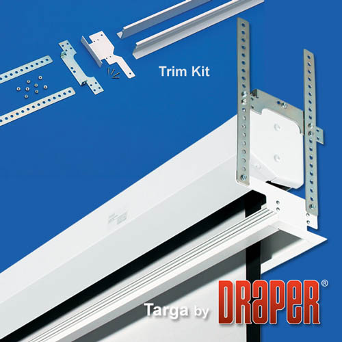 Draper 116379Q Targa 165 diag. (87.5x140) - Widescreen [16:10] - Contrast Grey XH800E 0.8 Gain - Draper-116379Q