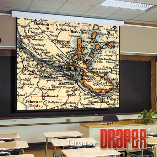Draper 116299 Targa 106 diag. (52x92) - HDTV [16:9] - ClearSound White Weave XT900E 0.9 Gain - Draper-116299