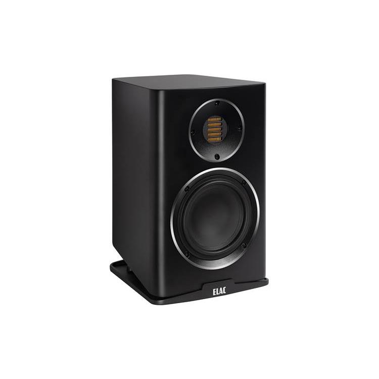 ELAC Carina BS243.4 Compact bookshelf speakers (Satin Black) - ELAC-BS243-4-SB