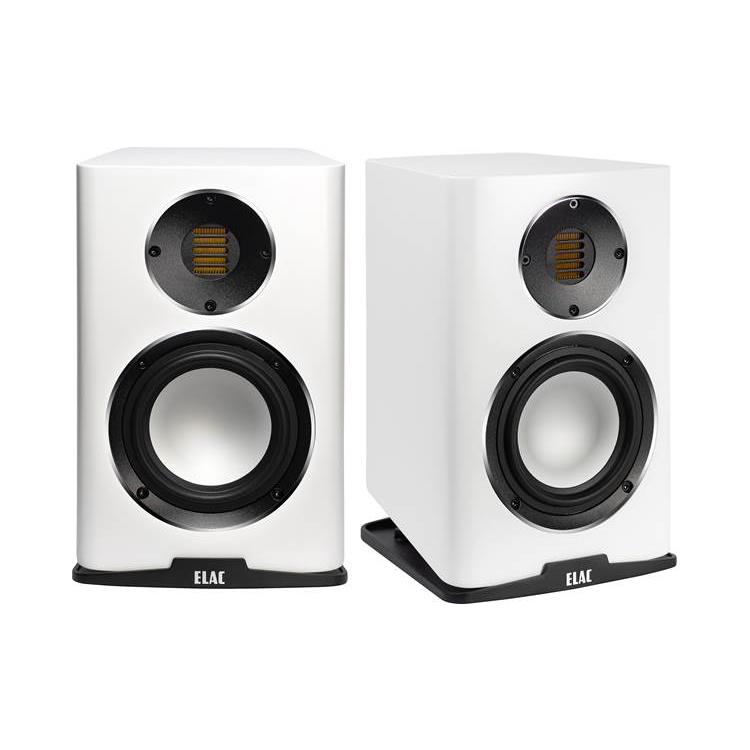 ELAC Carina BS243.4 Compact bookshelf speakers (Satin White) - ELAC-BS243-4-SW