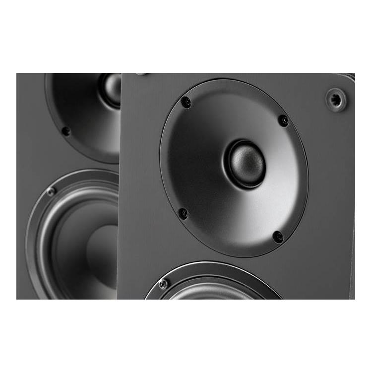 ELAC Debut ConneX DCB41 Powered bookshelf speakers with Bluetooth, HDMI and built-in phono preamp (Black) - ELAC-DCB41-BK