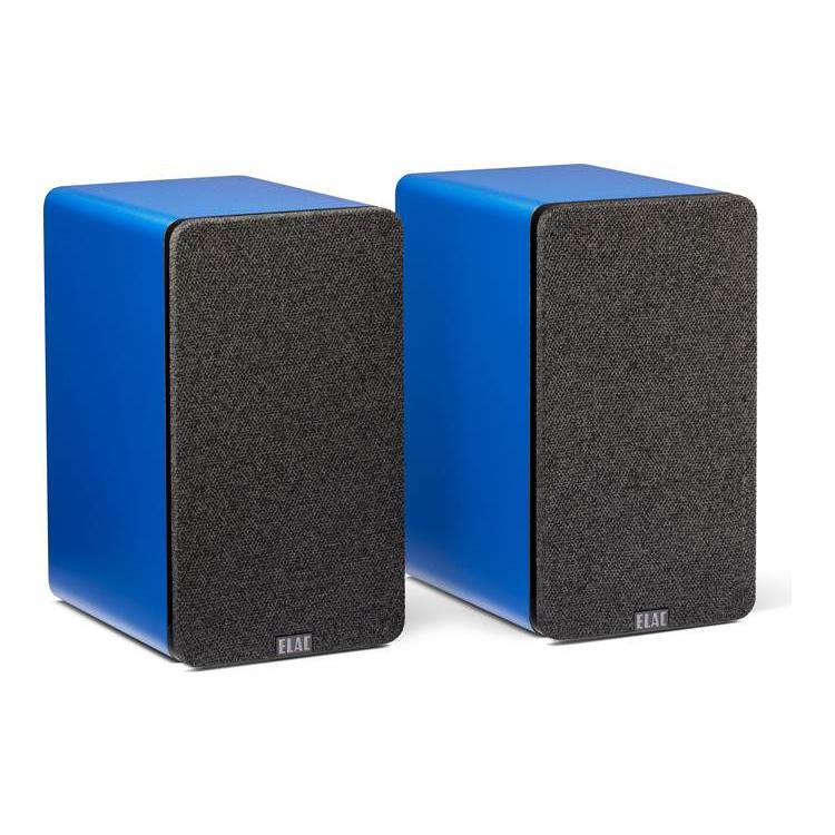 ELAC Debut ConneX DCB41 Powered bookshelf speakers with Bluetooth, HDMI and built-in phono preamp (Royal Blue) - ELAC-DCB41-BL