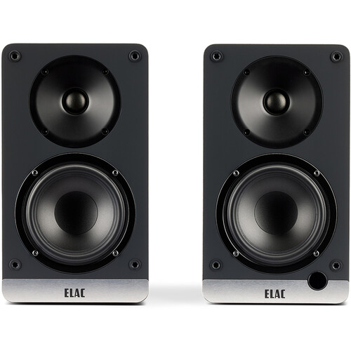 ELAC Debut ConneX DCB41 Two-Way Active Bookshelf Speakers (Orange, Pair) - ELAC-DCB41-OR