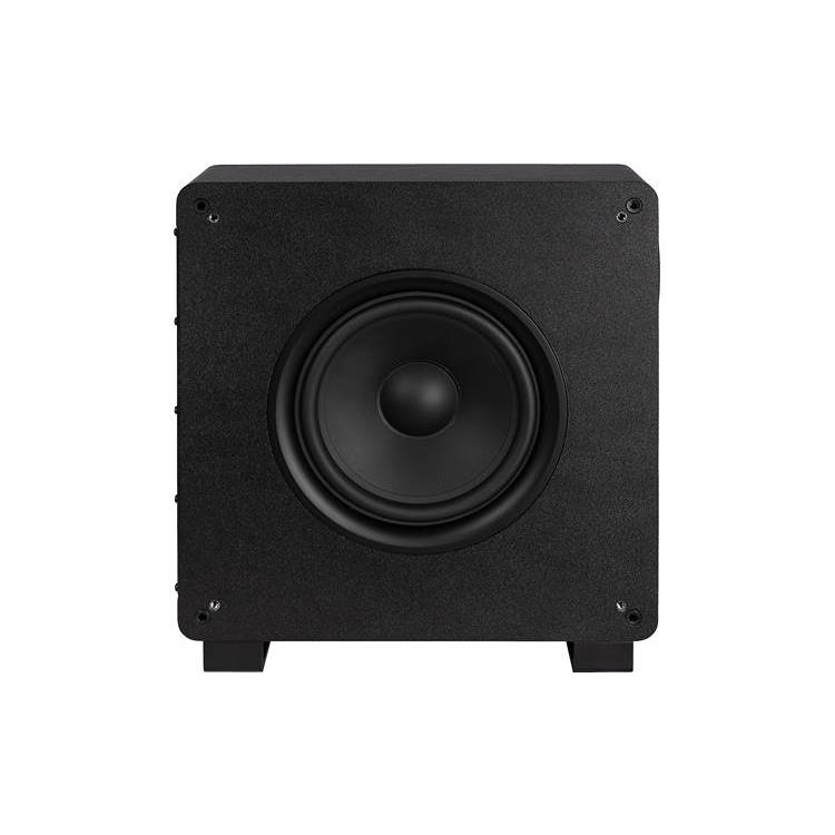 ELAC Muro SUB2010 Compact subwoofer with optional wireless capability and Bluetooth app control (Black) - ELAC-SUB2010-BK