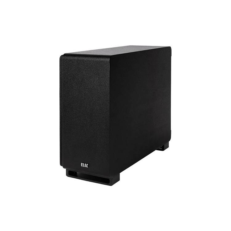 ELAC Muro SUB2020 Compact wireless subwoofer with Bluetooth app control (Black) - ELAC-SUB2020-BK