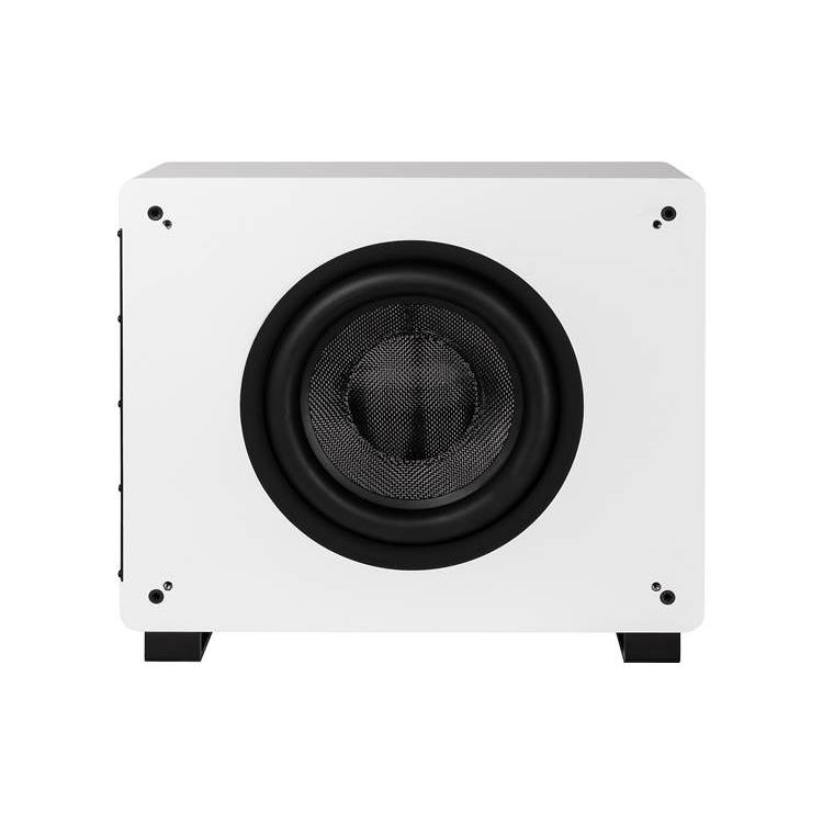 ELAC Muro SUB2020 Compact wireless subwoofer with Bluetooth app control (White) - ELAC-SUB2020-W