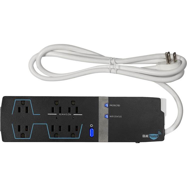 ELAC Protek PB-62W 6-outlet surge protector/power conditioner with Wi-Fi - ELAC-PB-62W