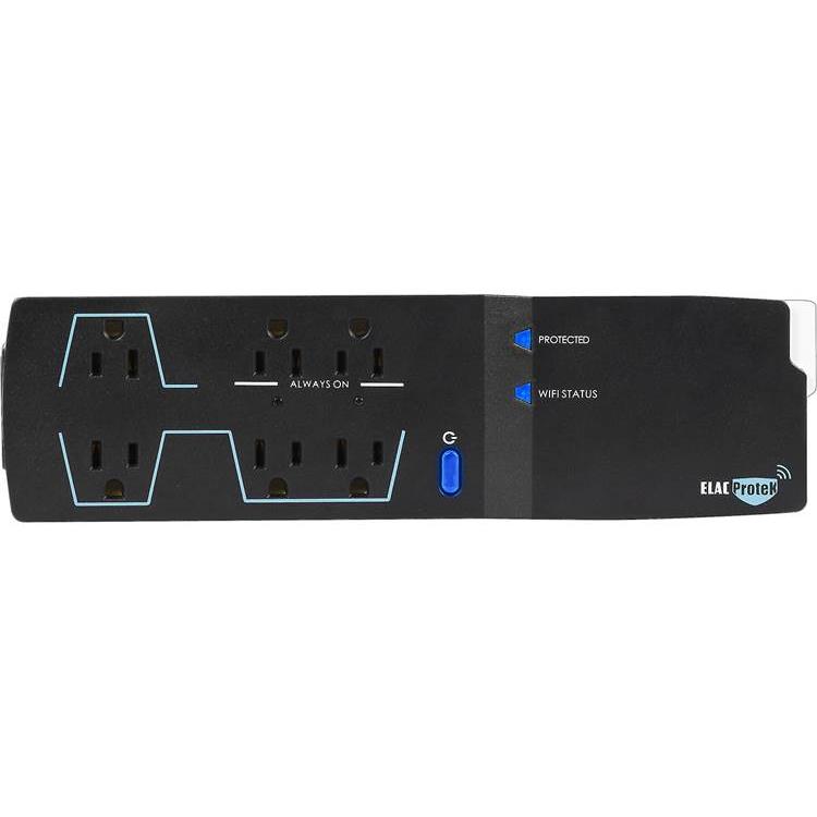 ELAC Protek PB-62W 6-outlet surge protector/power conditioner with Wi-Fi - ELAC-PB-62W