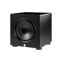 ELAC Varro PS250-BK Premium 10" powered subwoofer with Bluetooth app control and Auto EQ