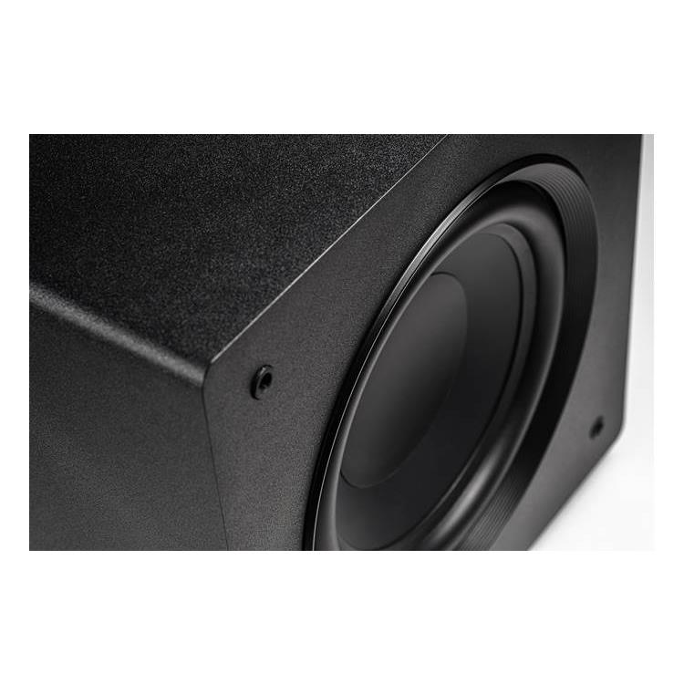 ELAC Varro PS250-BK Premium 10" powered subwoofer with Bluetooth app control and Auto EQ - ELAC-PS250-BK