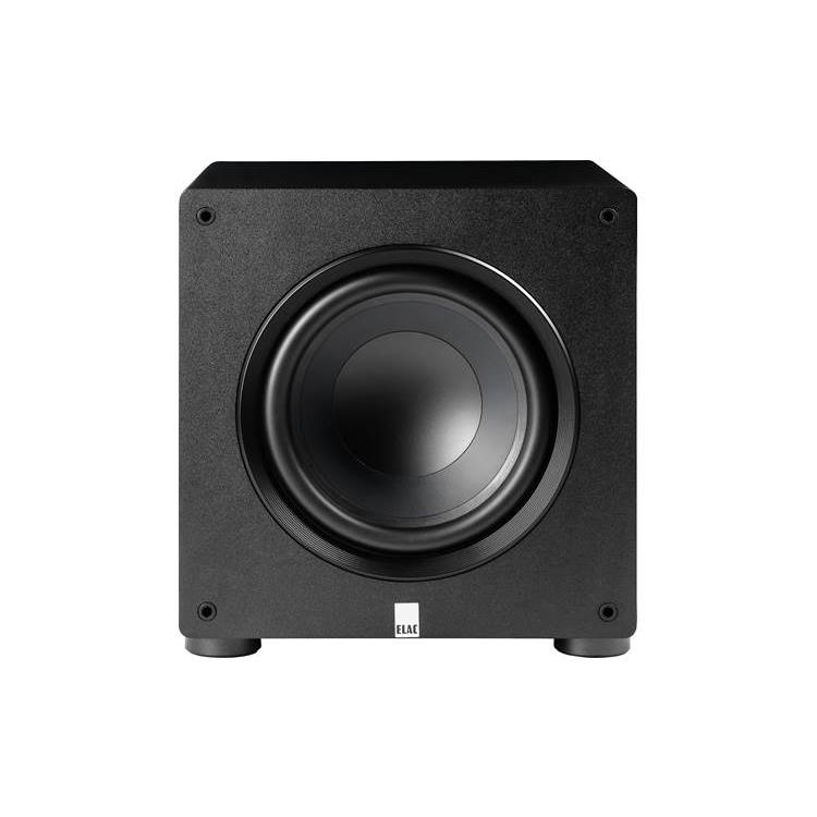 ELAC Varro PS350-BK Premium 12" powered subwoofer with Bluetooth app control and Auto EQ - ELAC-PS350-BK