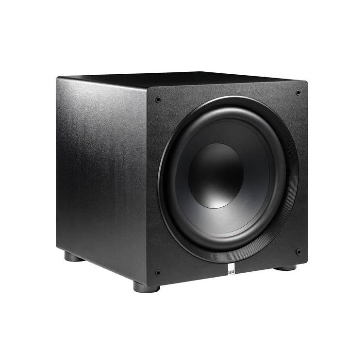 ELAC Varro PS500-BK Premium 15" powered subwoofer with Bluetooth app control and Auto EQ - ELAC-PS500-BK