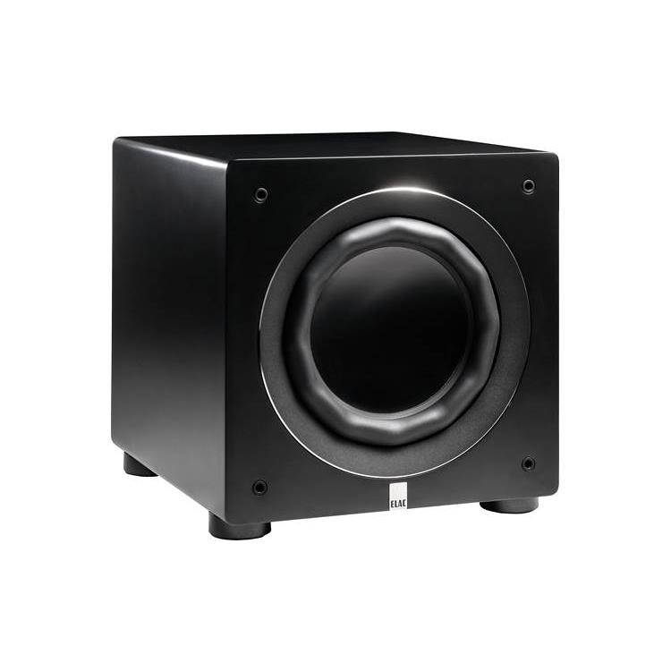 ELAC Varro RS500-SB Reference 10" powered subwoofer with Bluetooth app control and Auto EQ - ELAC-RS500-SB