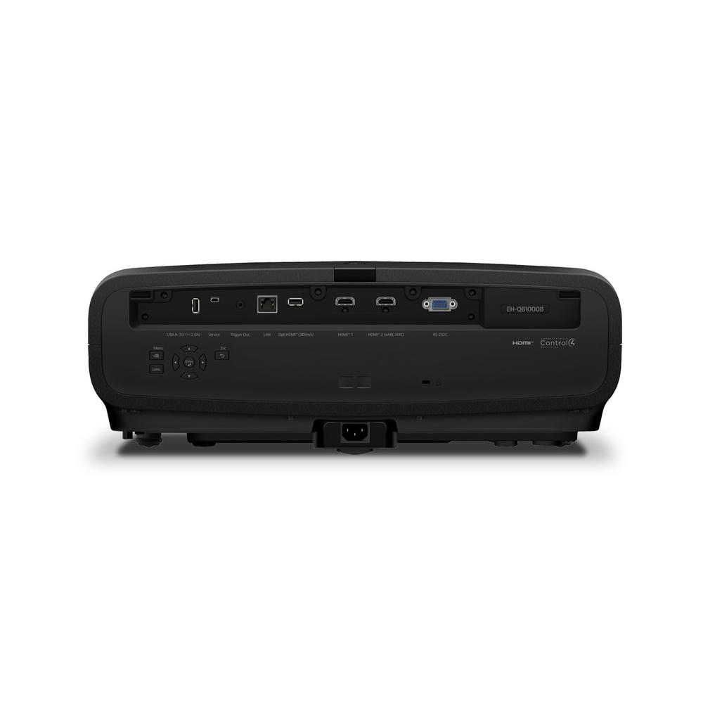 Epson QB1000B 4K Home Theater Laser Projector with 3300 Lumens - Black - Epson-QB1000B