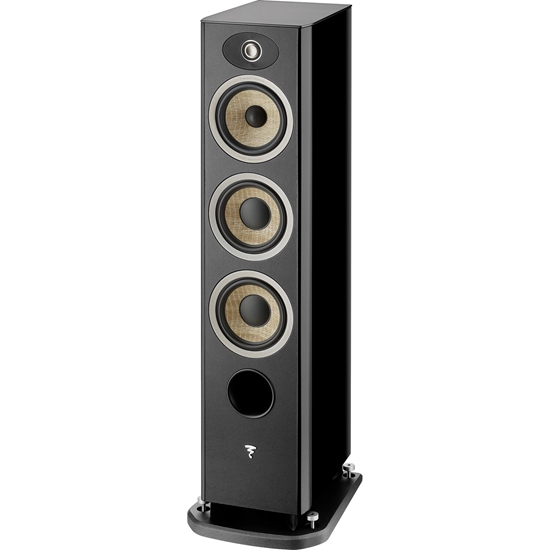 Focal Aria Evo X N2 Three-Way Floorstanding Speaker (High-Gloss Black, Single) - Focal-FARIAEVOXN2BK